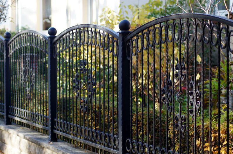 Elegant Metal Fence